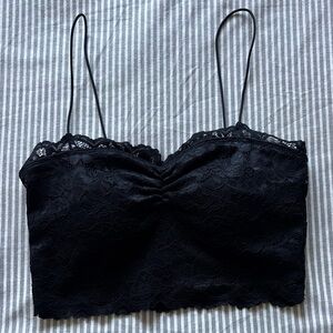 Bozzolo Elegant Black Lace Bralette